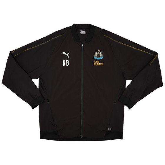 2017-18 Newcastle Staff Issue Track Jacket (RB - Rafa Benitez) - 10/10 - (XXL)