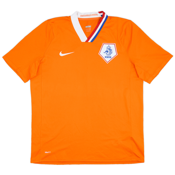 2008-10 Netherlands Home Shirt #7 - 9/10 - (L)