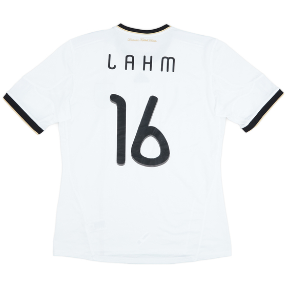 2010-11 Germany Home Shirt Lahm #16 - 7/10 - (XL)