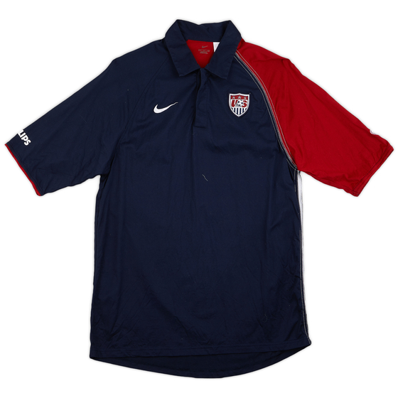 2005-06 USA Nike Polo Shirt - 9/10 - (L)