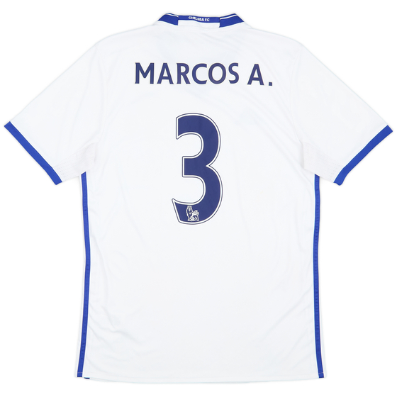 2016-17 Chelsea Third Shirt Marcos A. #3 - 6/10 - (M)