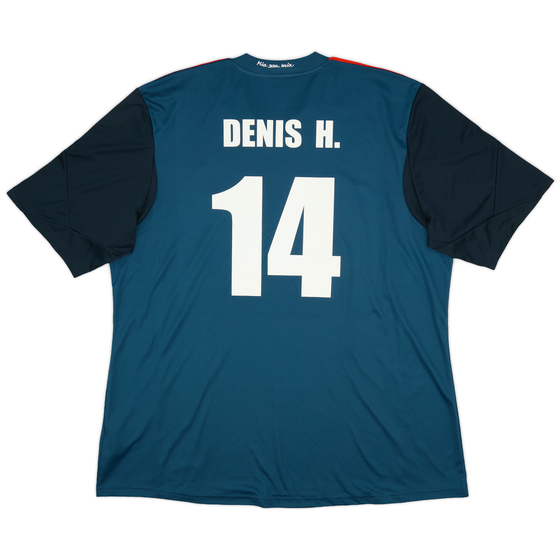 2013-14 Bayern Munich Third Shirt Denis H. #14 - 9/10 - (XXL)