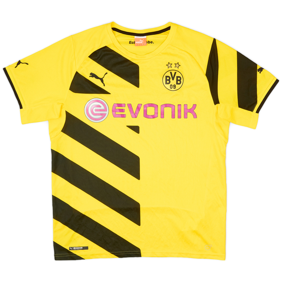 2014-15 Borussia Dortmund Home Shirt - 8/10 - (L)