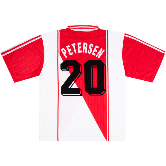 1996-97 Monaco Match Issue UEFA Cup Home Shirt Petersen #20