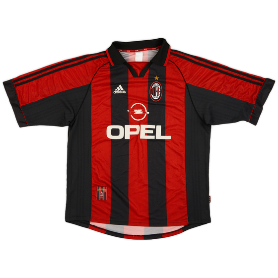 1998-00 AC Milan Home Shirt - 4/10 - (M)