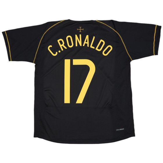2006-07 Portugal Away Shirt C.Ronaldo #17 - 8/10 - (L)