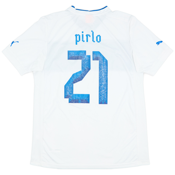2012-13 Italy Away Shirt Pirlo #21 - 4/10 - (XL)