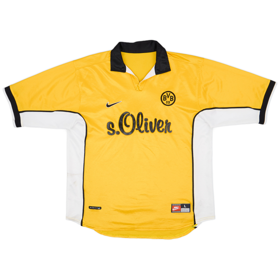 1998-00 Borussia Dortmund Home Shirt - 4/10 - (L)