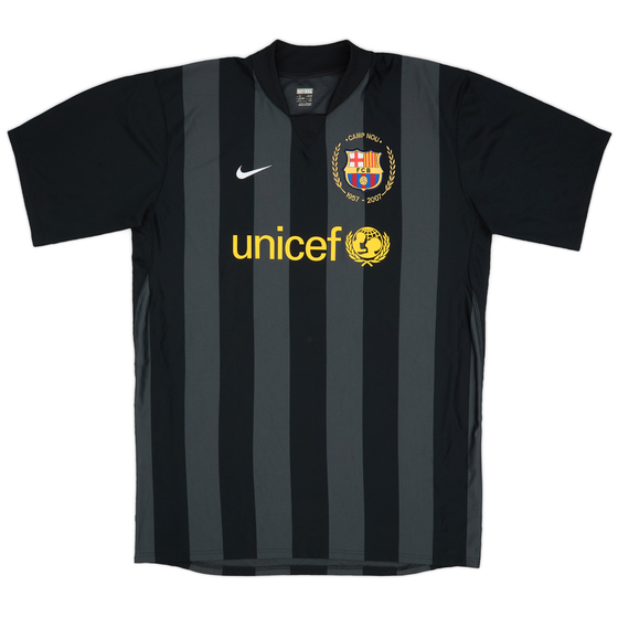 2007-08 Barcelona Player Issue GK S/S Shirt - 9/10 - (XXL)