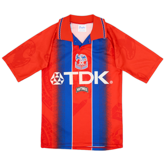 1995-96 Crystal Palace Home Shirt - 8/10 - (L.Boys)