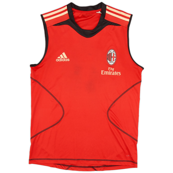 2010-11 AC Milan adidas Training Vest - 8/10 - (M)