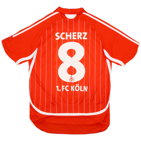 2006-07 FC Koln Home Shirt Scherz #8 - 4/10 - (M)