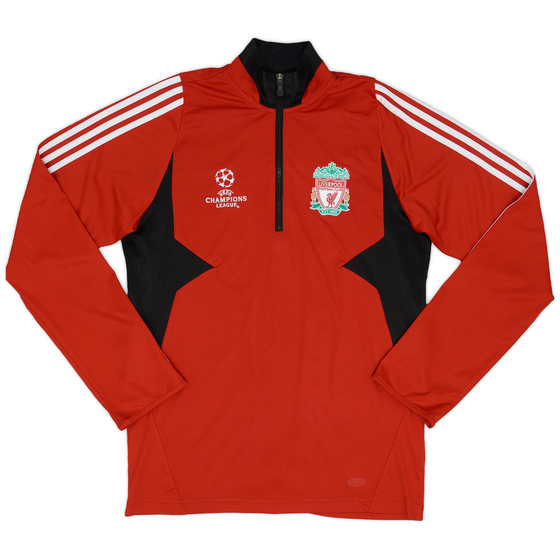 2007-08 Liverpool adidas 1/4 Zip CL Training Top - 7/10 - (L)