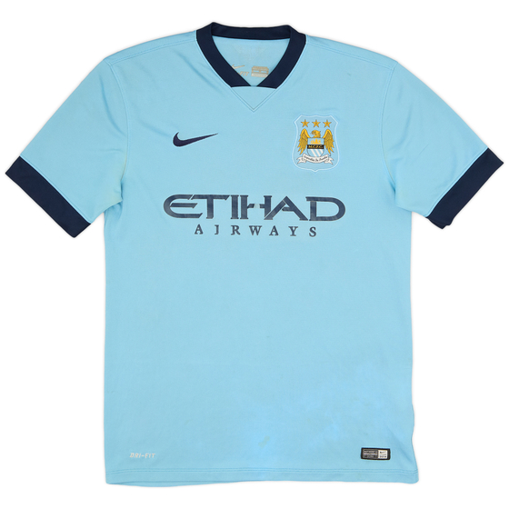 2014-15 Manchester City Home Shirt - 3/10 - (M)