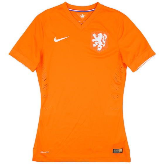2014-15 Netherlands Authentic Home Shirt - 9/10 - (S)