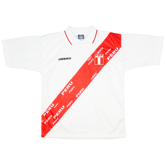 1996-98 Peru Home Shirt - 8/10 - (L)