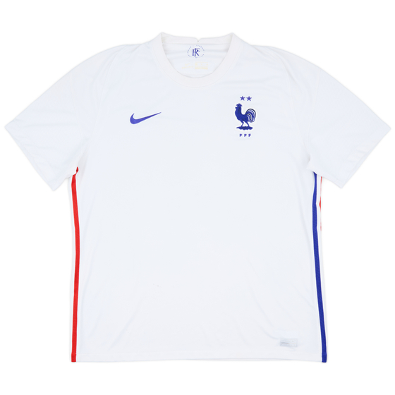 2020-21 France Away Shirt - 6/10 - (XL)