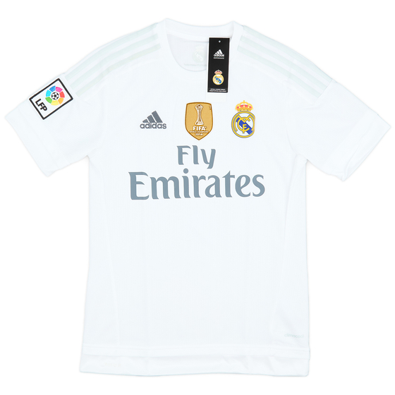 2015-16 Real Madrid Home Shirt (XS)