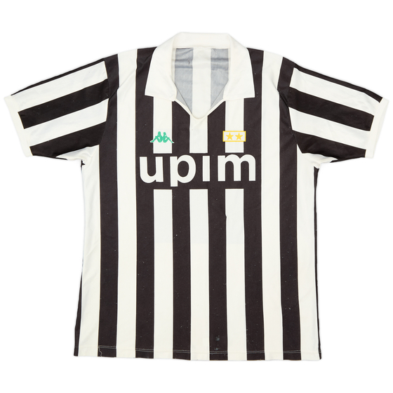 1991-92 Juventus Basic Home Shirt - 5/10 - (L)
