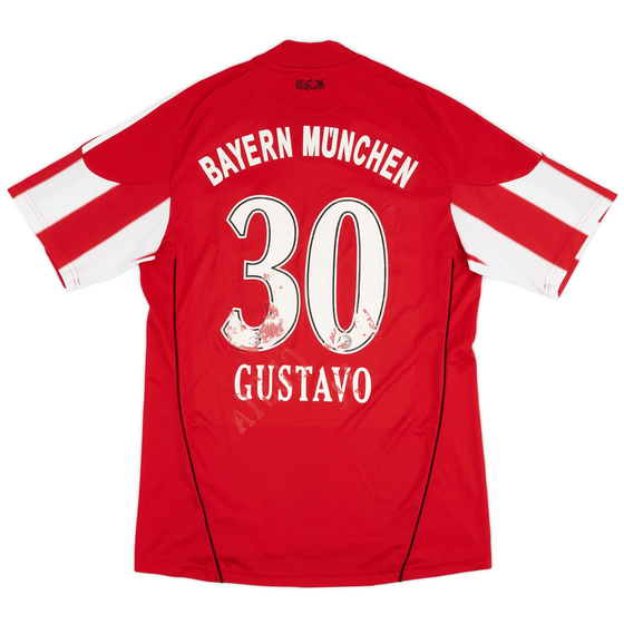 2010-11 Bayern Munich Home Shirt Gustavo #30 - 4/10 - (M)