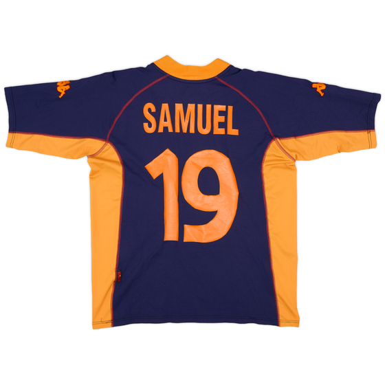 2001-02 Roma Third Shirt Samuel #19 - 7/10 - (XL)