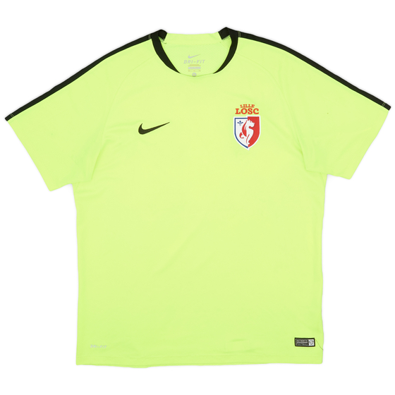 2015-16 Lille Nike Training Shirt - 8/10 - (XL)