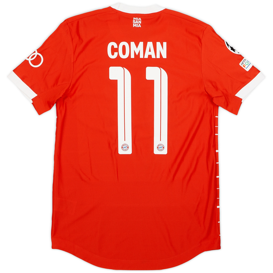 2022-23 Bayern Munich Match Issue Champions League Home Shirt Coman #11