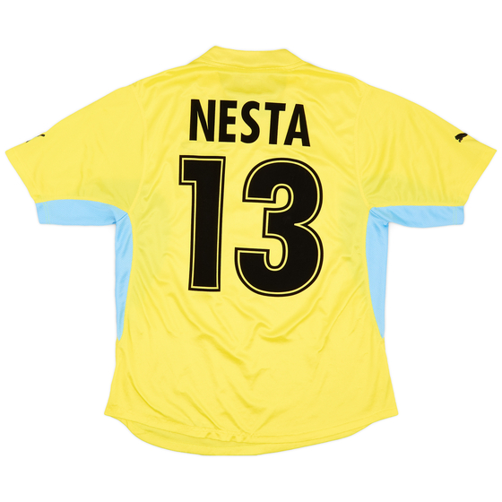2001-02 Lazio Away Shirt Nesta #13 - 8/10 - (M)