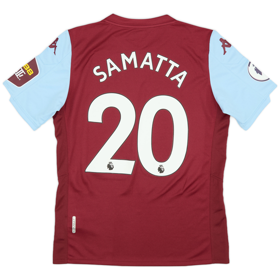 2019-20 Aston Villa Home Shirt Samatta #20 - 9/10 - (M)