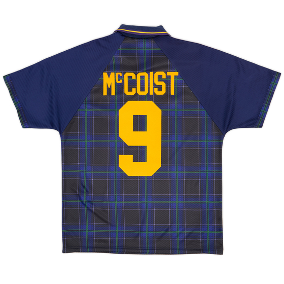 1994-96 Scotland Home Shirt McCoist #9 - 9/10 - (L)