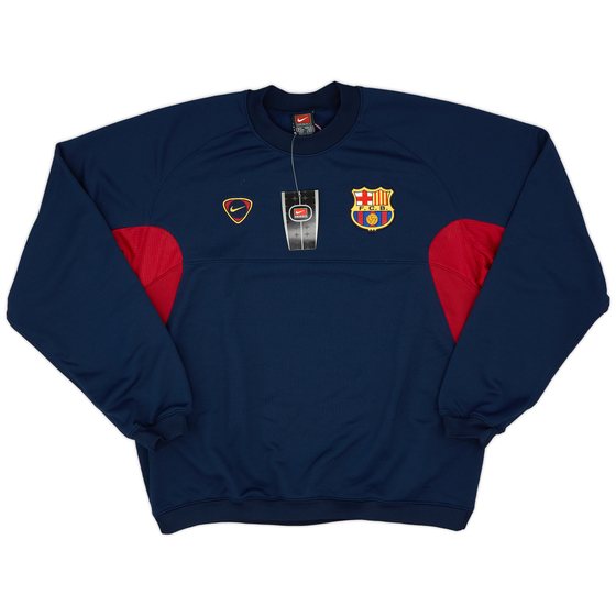 2000-02 Barcelona Nike Sweat Top (M)