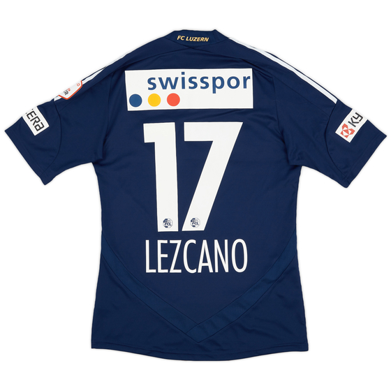 2011-12 Luzern Home Shirt Lezcano #17 - 8/10 - (M)