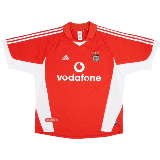 2001-02 Benfica Home Shirt - 9/10 - (XL)