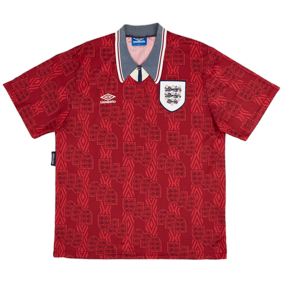 1994-95 England Away Shirt - 7/10 - (XL)