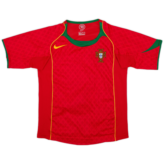 2004-06 Portugal Home Shirt - 9/10 - (S.Boys)
