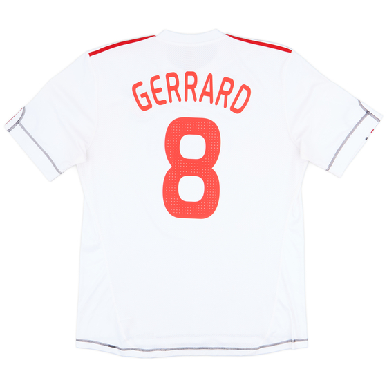 2009-10 Liverpool Third Shirt Gerrard #8 - 9/10 - (XL)