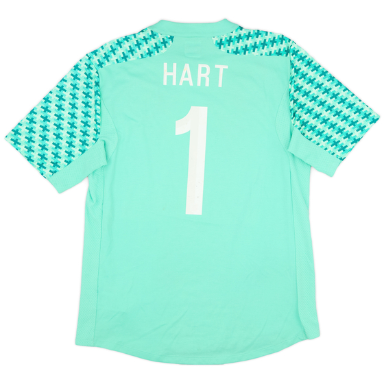 2011-12 England GK Shirt Hart #1 - 6/10 - (L)