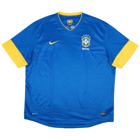 2012-13 Brazil Away Shirt - 9/10 - (XXL)