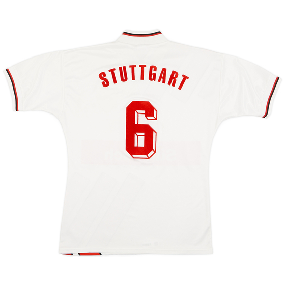 1993-95 Stuttgart Home Shirt #6 - 8/10 - (M)