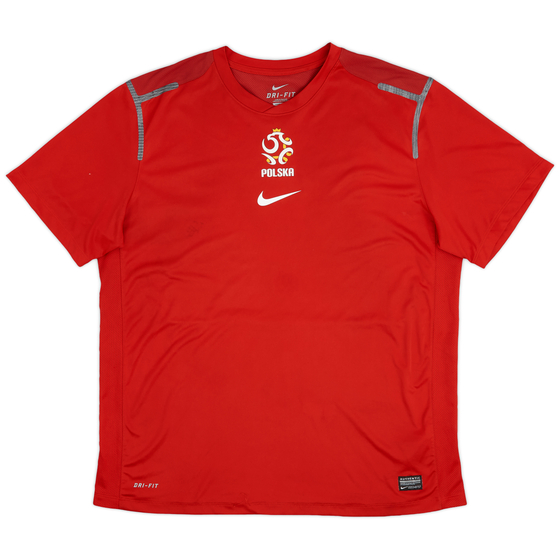 2012-13 Poland Nike Authentic Training Shirt - 8/10 - (XL)