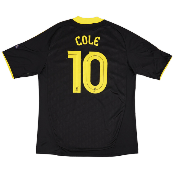 2010-11 Liverpool Third Shirt Cole #10 - 4/10 - (XL)