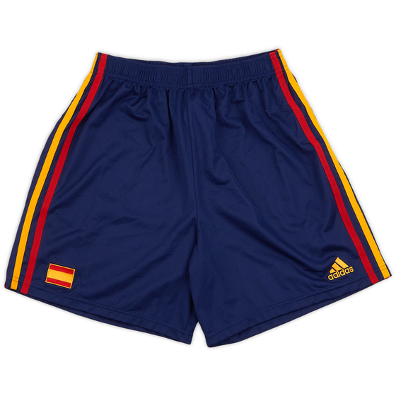 2004-06 Spain adidas Home Shorts - 9/10 - (XL.Boys)