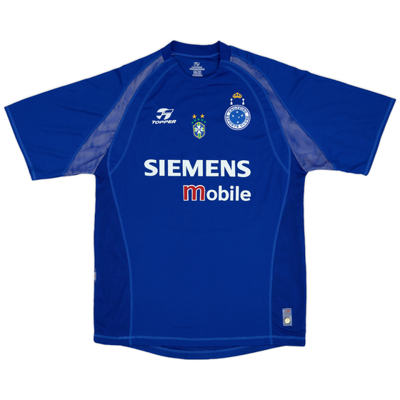 2004 Cruzeiro Home Shirt #10 - 7/10 - (XL)