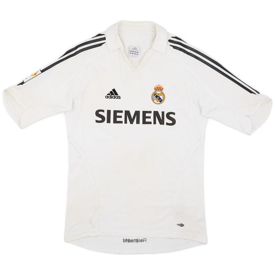 2005-06 Real Madrid Home Shirt - 4/10 - (S)