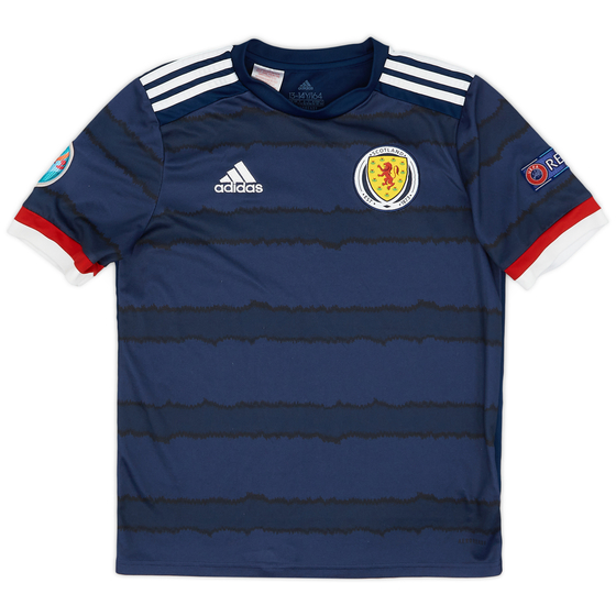 2020-22 Scotland Home Shirt - 8/10 - (L.Boys)