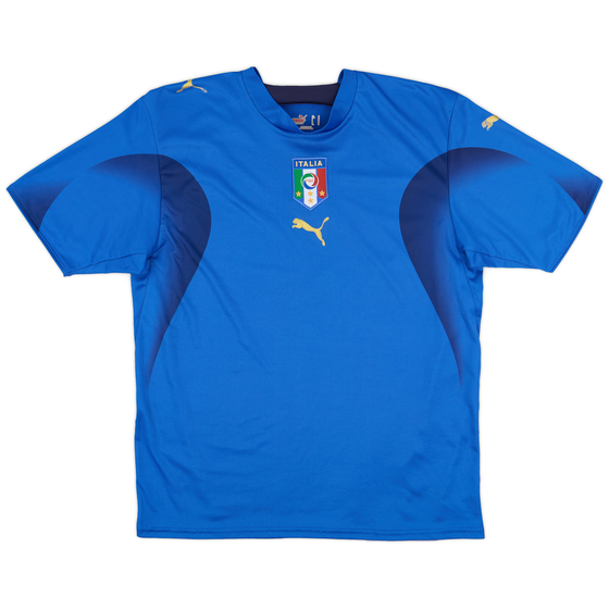 2006 Italy Basic Home Shirt - 7/10 - (M)