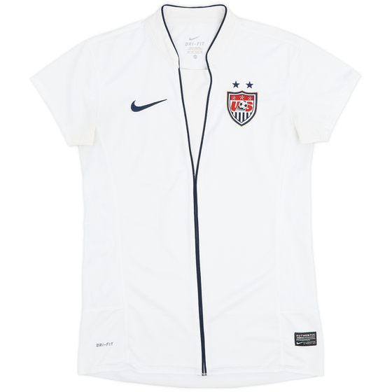 2011 USA Women's Home Shirt - 9/10 - (Women's XS)