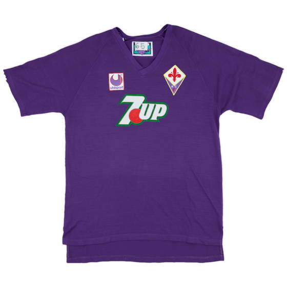 1993-94 Fiorentina Uhlsport Training Shirt - 7/10 - (XL)