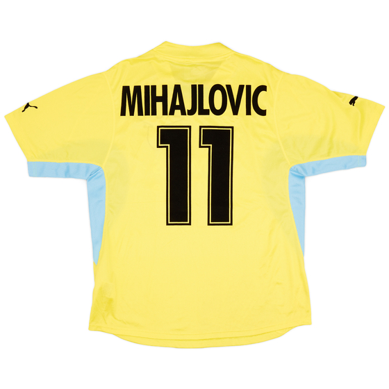 2001-02 Lazio Away Shirt Mihajlovic #11 (L)