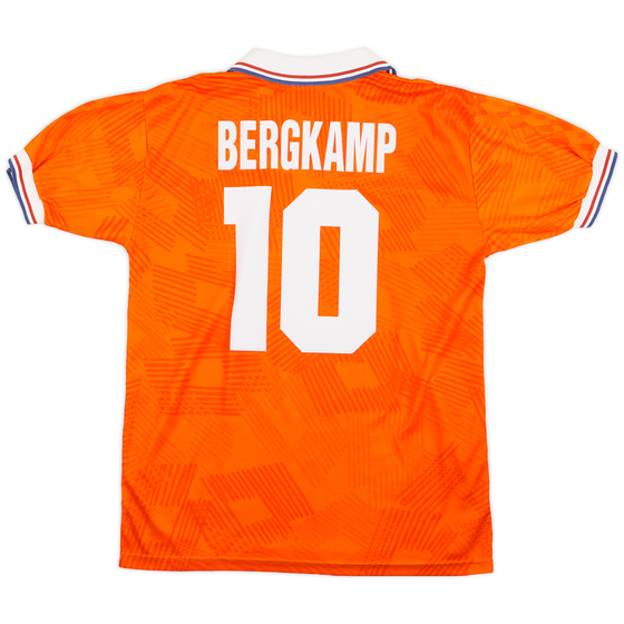 1992-94 Netherlands Home Shirt Bergkamp #10 - 7/10 - (M)